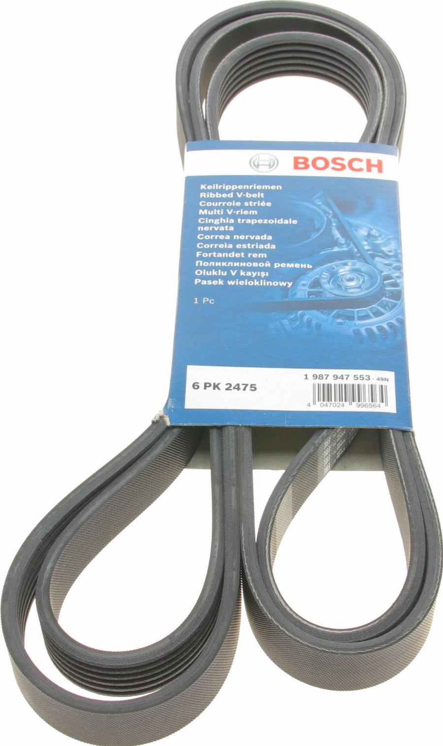 BOSCH 1 987 947 553 - Поликлиновой ремень www.autospares.lv