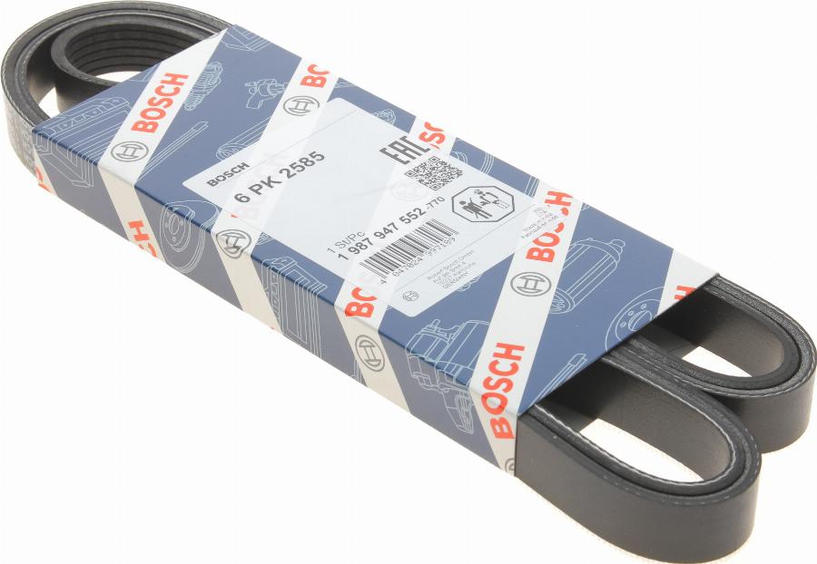 BOSCH 1 987 947 552 - Поликлиновой ремень www.autospares.lv