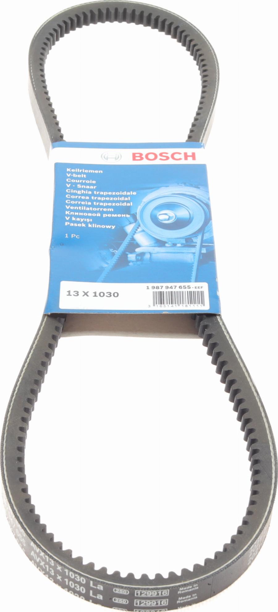 BOSCH 1 987 947 655 - V-Belt www.autospares.lv