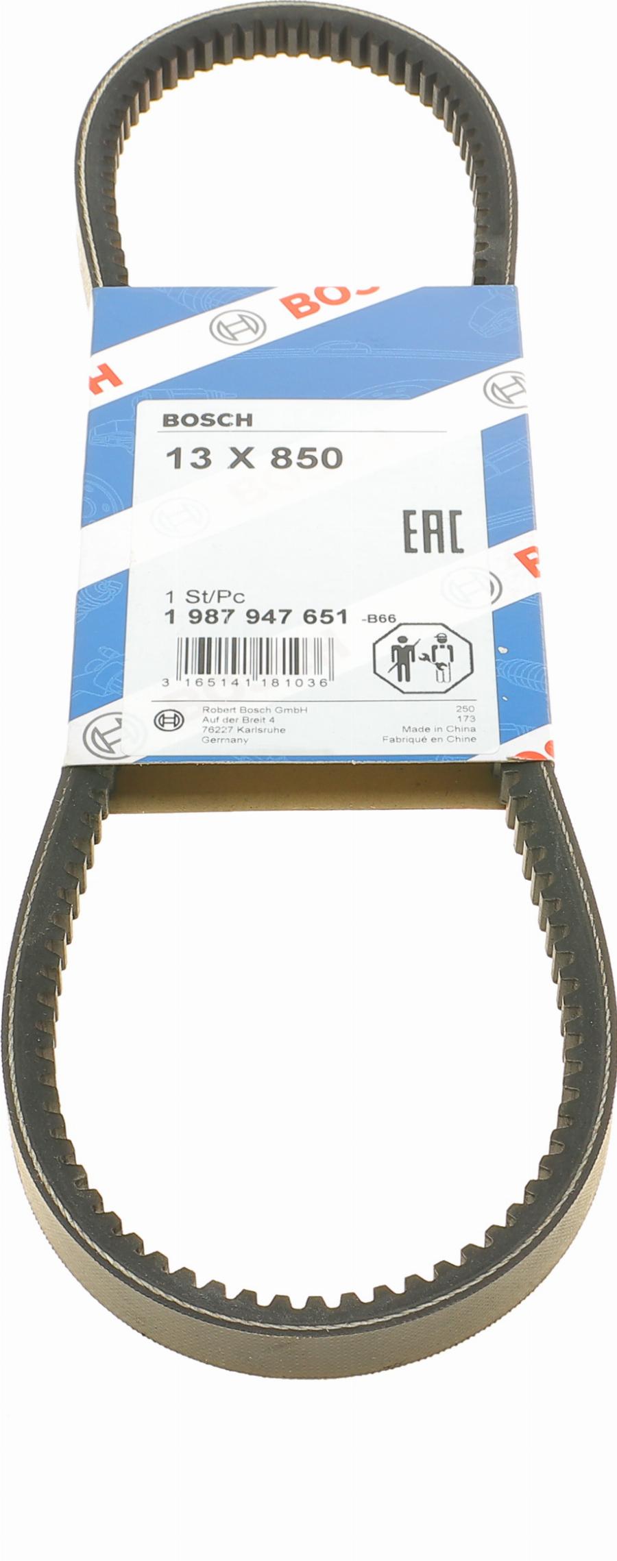 BOSCH 1 987 947 651 - V-Belt www.autospares.lv