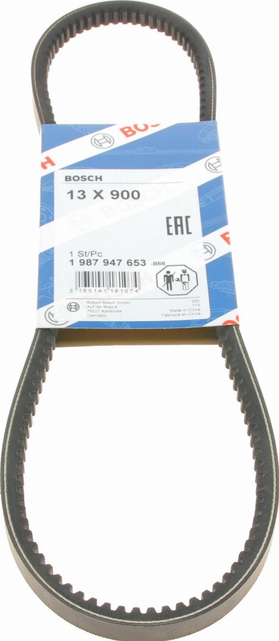 BOSCH 1 987 947 653 - V-Belt www.autospares.lv