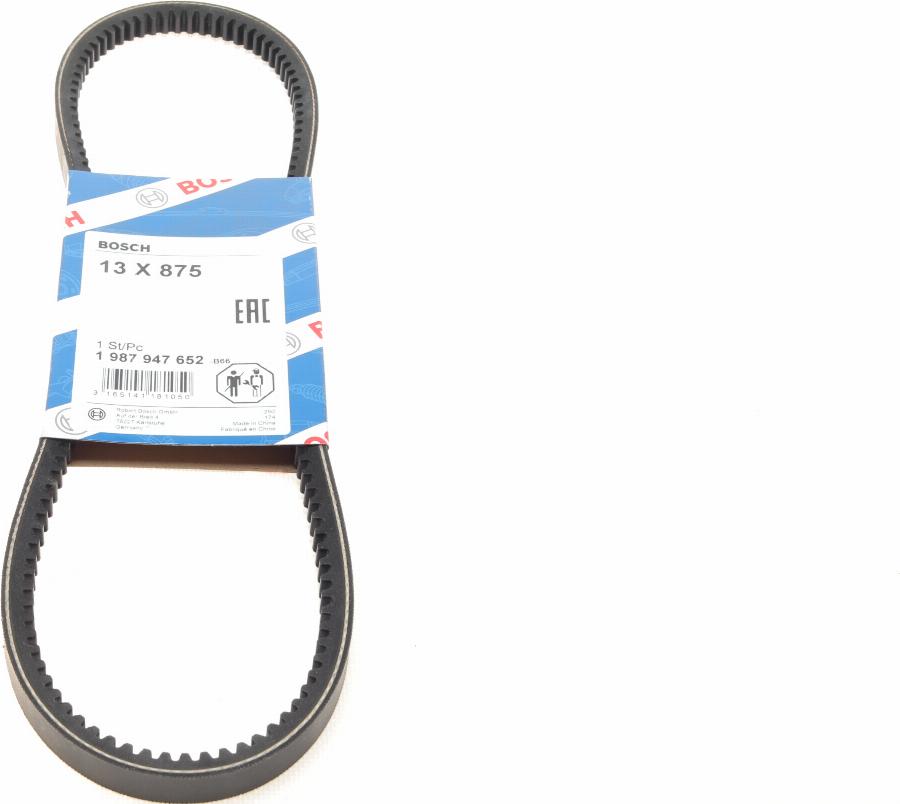 BOSCH 1 987 947 652 - V-Belt www.autospares.lv