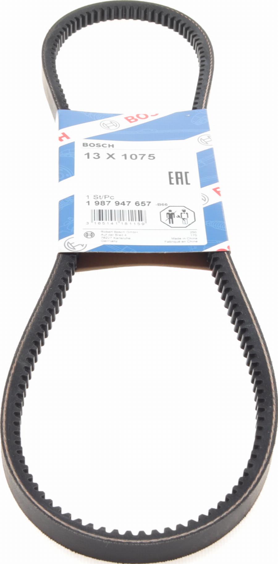 BOSCH 1 987 947 657 - V-Belt www.autospares.lv