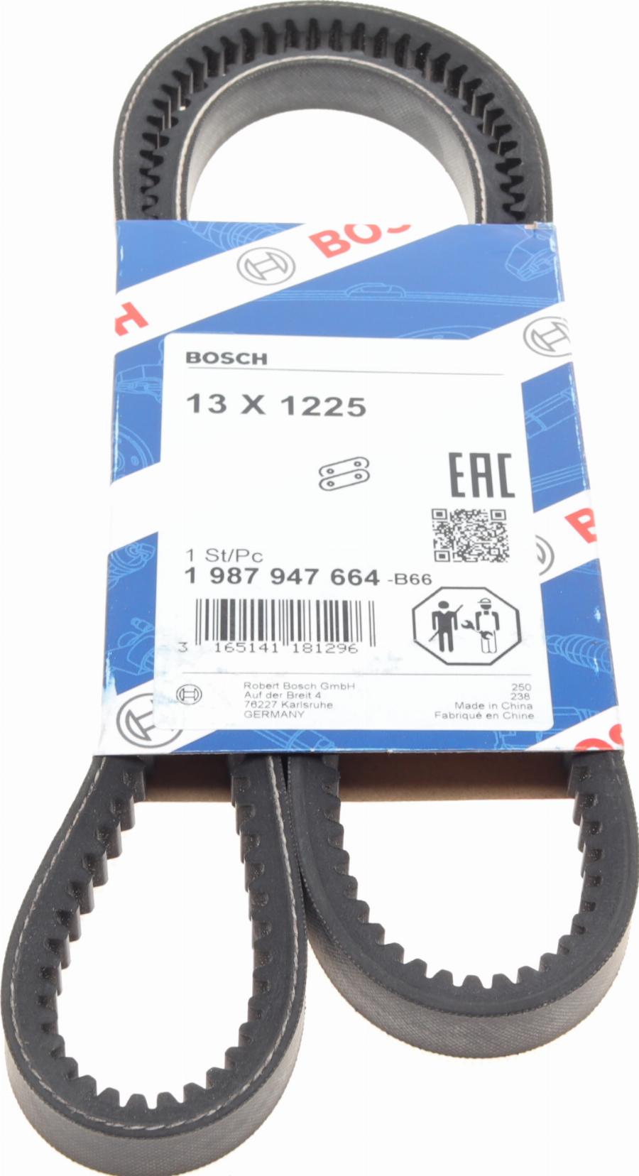 BOSCH 1 987 947 664 - V-Belt www.autospares.lv