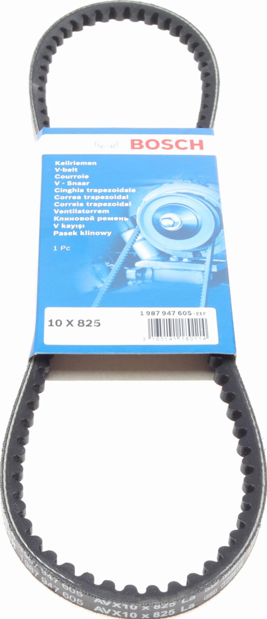 BOSCH 1 987 947 605 - V-Belt www.autospares.lv