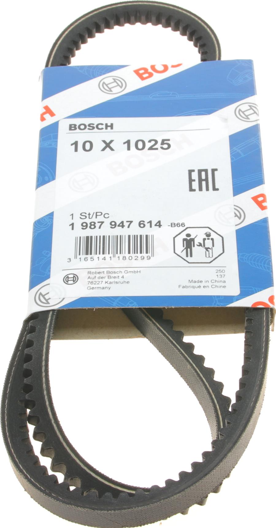 BOSCH 1 987 947 614 - V-Belt www.autospares.lv