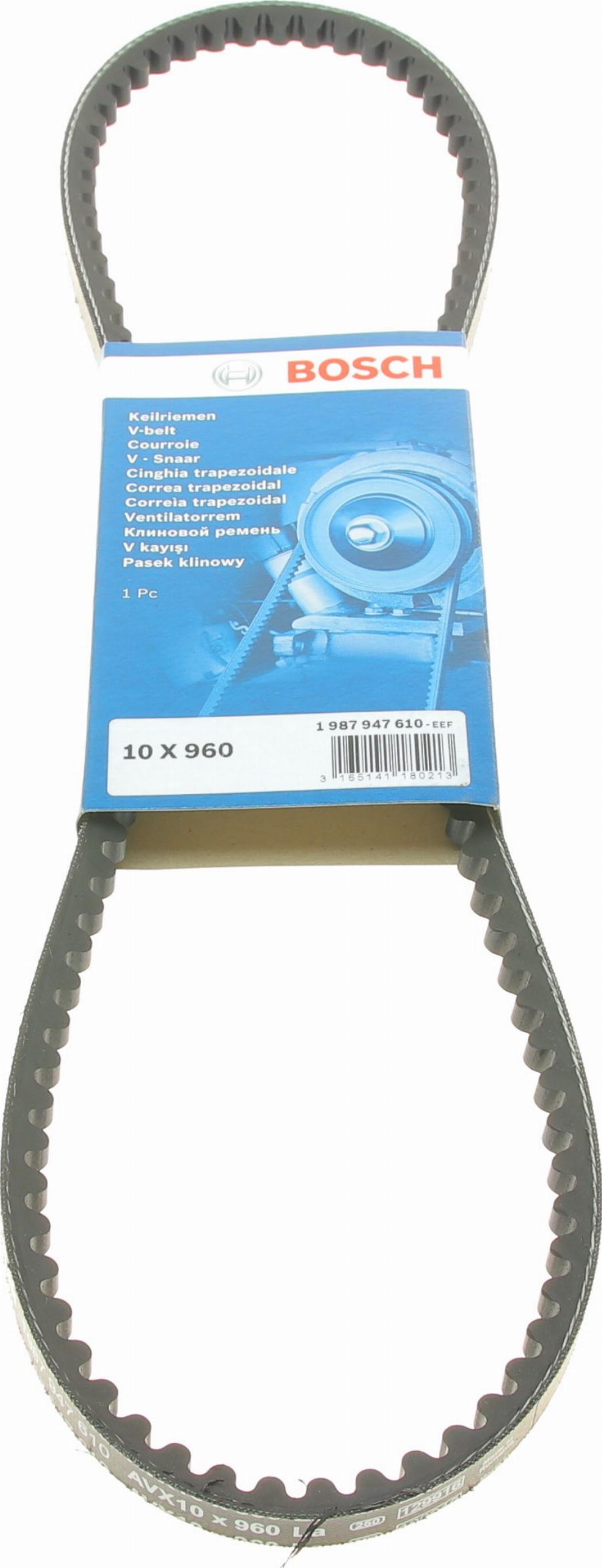 BOSCH 1 987 947 610 - V-Belt www.autospares.lv