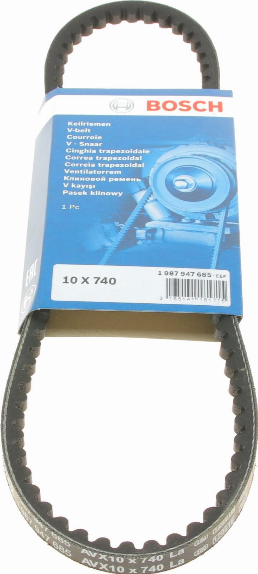 BOSCH 1 987 947 685 - V-Belt www.autospares.lv