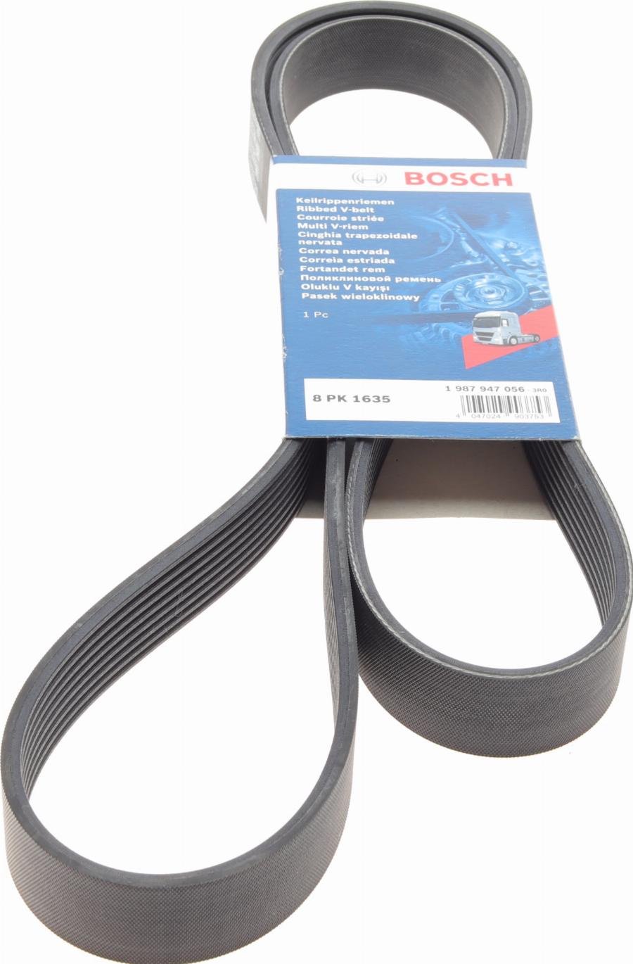 BOSCH 1 987 947 056 - V-Ribbed Belt www.autospares.lv