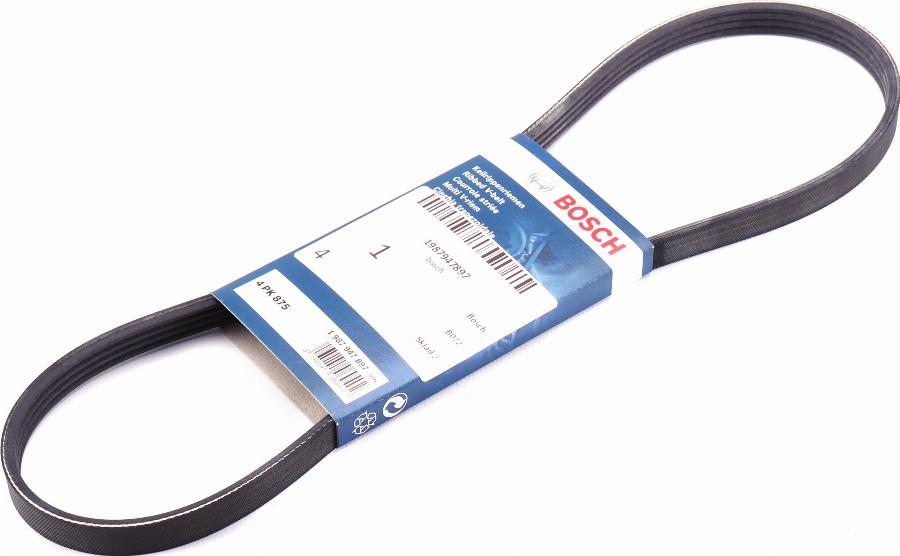 BOSCH 1 987 947 897 - V-Ribbed Belt www.autospares.lv