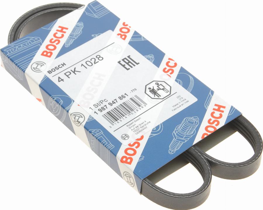 BOSCH 1 987 947 861 - Поликлиновой ремень www.autospares.lv