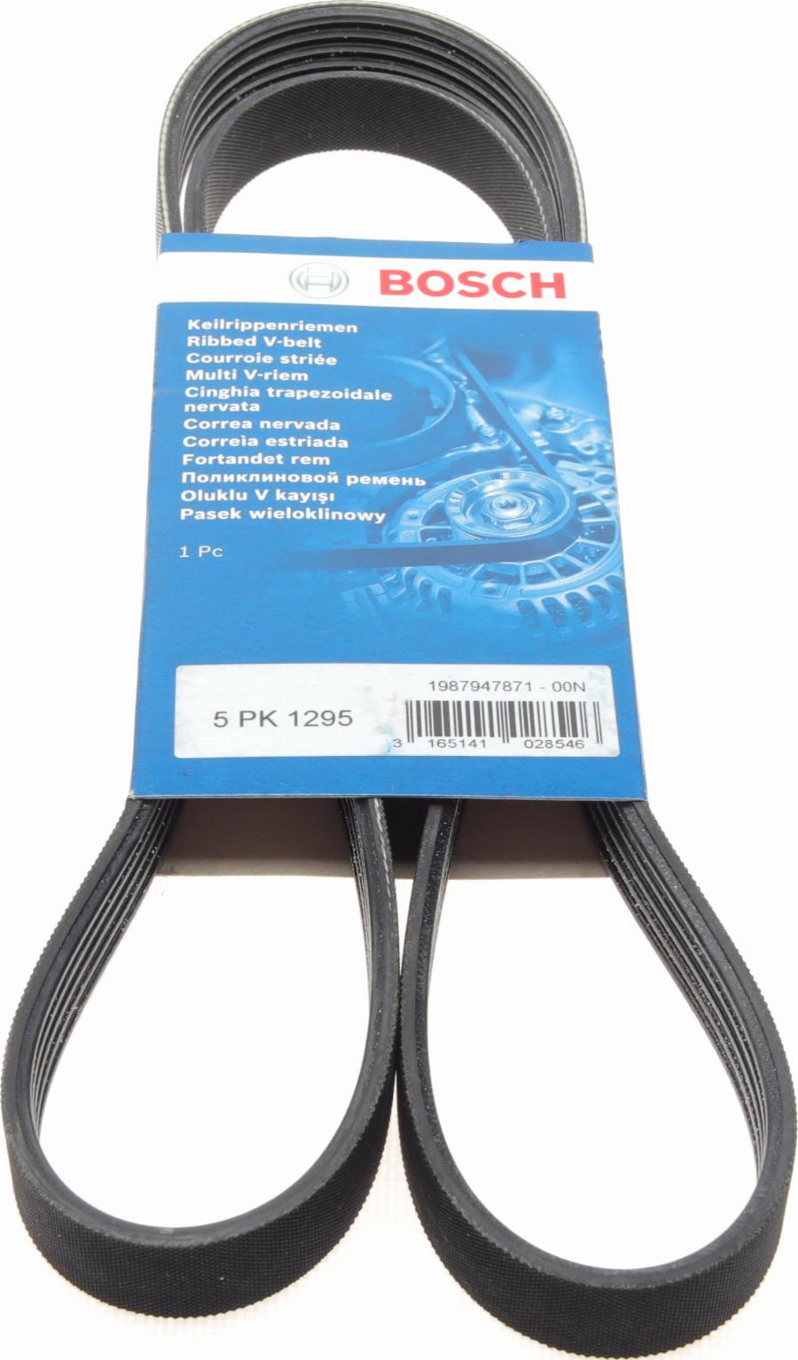 BOSCH 1 987 947 871 - Ķīļrievu siksna www.autospares.lv