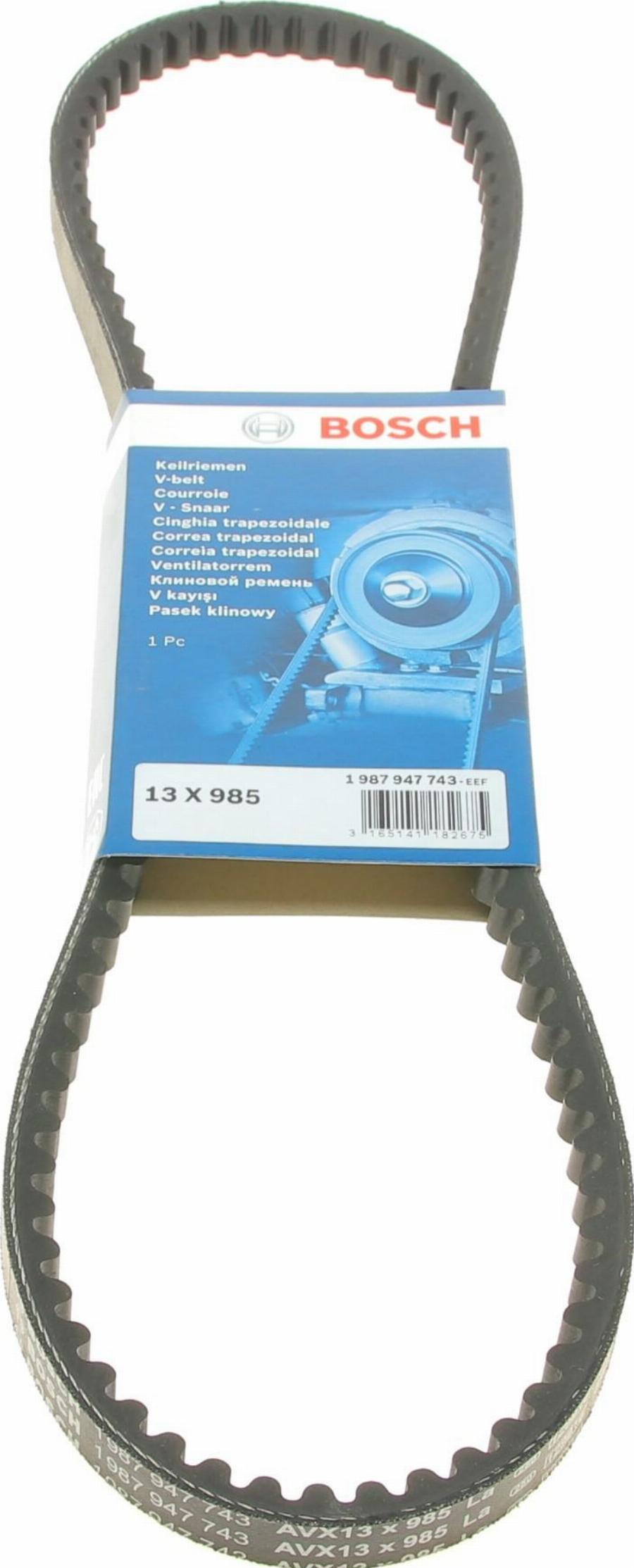 BOSCH 1 987 947 743 - V-Belt www.autospares.lv