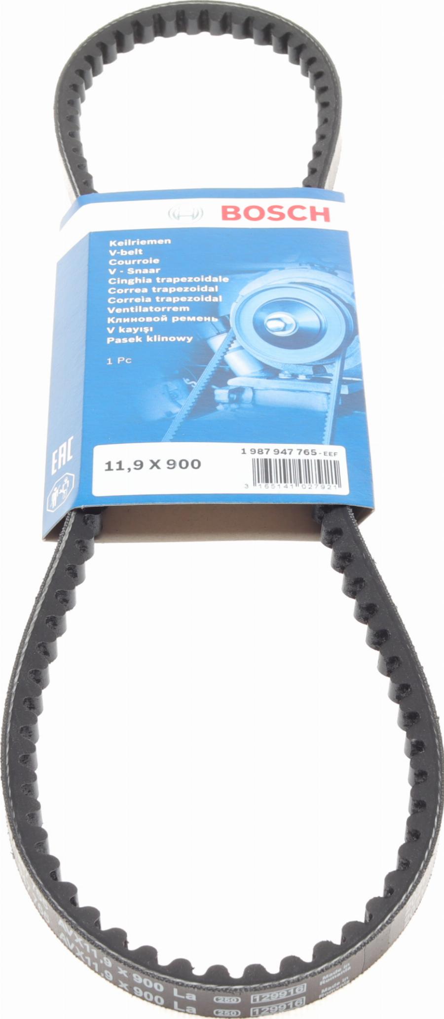 BOSCH 1 987 947 765 - V-Belt www.autospares.lv