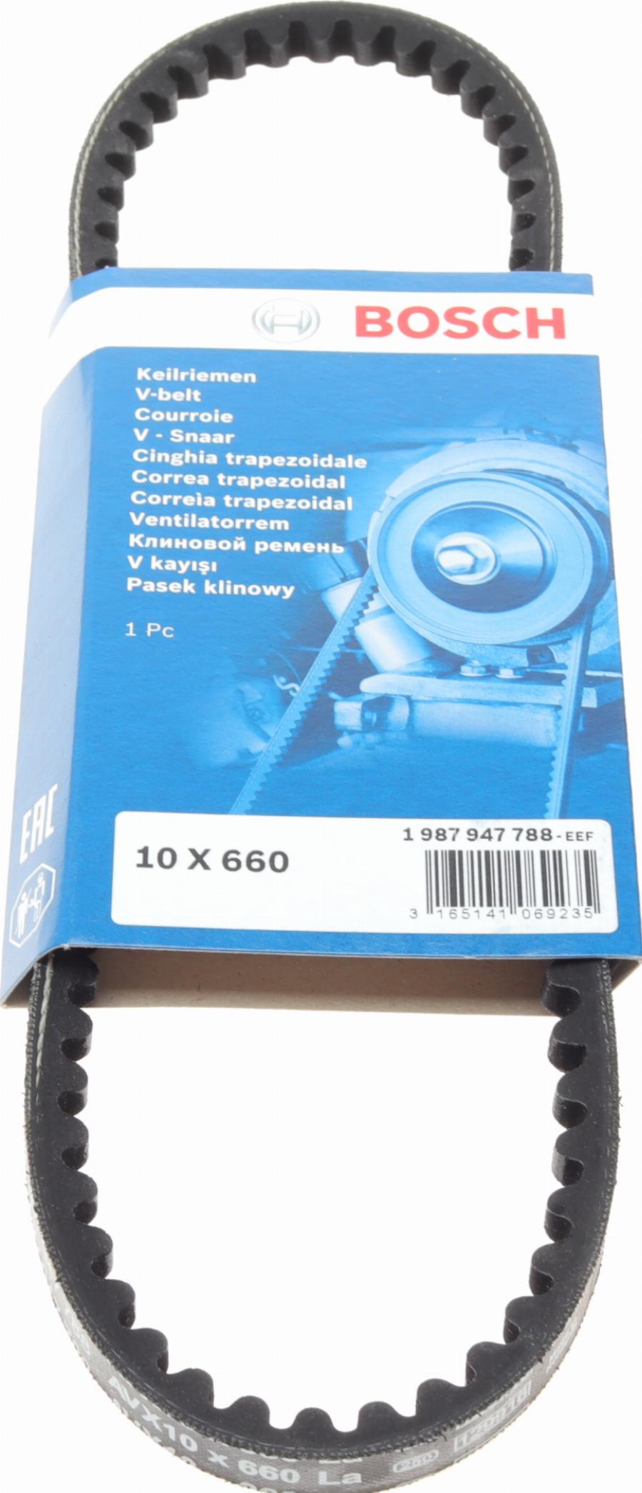 BOSCH 1 987 947 788 - Клиновой ремень, поперечные рёбра www.autospares.lv