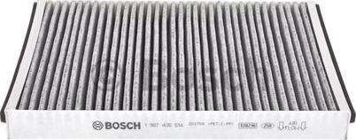 BOSCH 1 987 435 514 - Фильтр воздуха в салоне www.autospares.lv