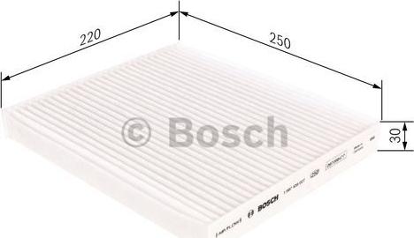 BOSCH 1 987 435 027 - Filtrs, Salona telpas gaiss www.autospares.lv