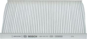 BOSCH 1 987 435 151 - Filter, interior air www.autospares.lv