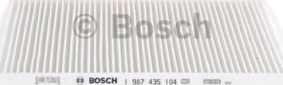 BOSCH 1 987 435 104 - Фильтр воздуха в салоне www.autospares.lv