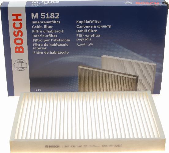 BOSCH 1 987 435 182 - Filtrs, Salona telpas gaiss www.autospares.lv