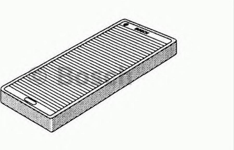 BOSCH 1 987 431 425 - Filter, interior air www.autospares.lv