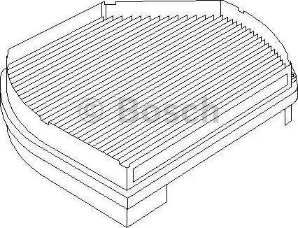 BOSCH 1 987 431 001 - Filtrs, Salona telpas gaiss www.autospares.lv