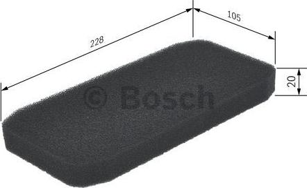 BOSCH 1 987 431 173 - Filtrs, Salona telpas gaiss www.autospares.lv