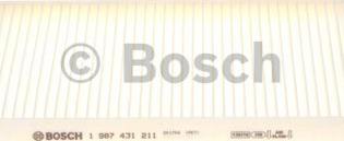 BOSCH 1 987 431 211 - Filter, interior air www.autospares.lv