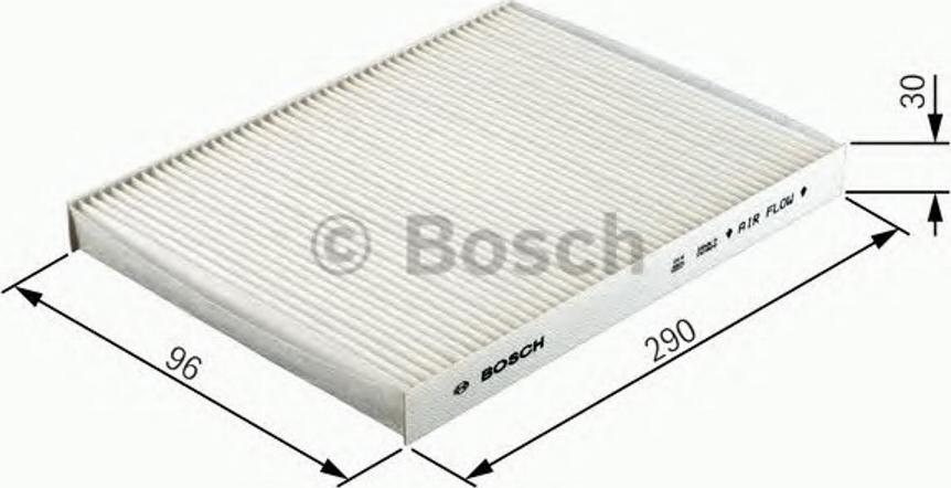 BOSCH 1987432437 - Filtrs, Salona telpas gaiss www.autospares.lv