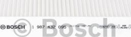 BOSCH 1 987 432 095 - Filtrs, Salona telpas gaiss www.autospares.lv