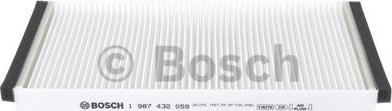 BOSCH 1 987 432 059 - Filtrs, Salona telpas gaiss autospares.lv