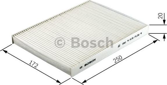 BOSCH 1 987 432 055 - Filtrs, Salona telpas gaiss www.autospares.lv