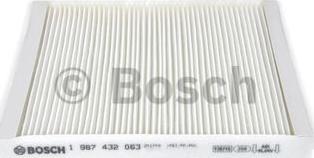 BOSCH 1 987 432 063 - Filtrs, Salona telpas gaiss www.autospares.lv