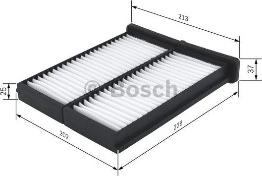 BOSCH 1 987 432 086 - Filtrs, Salona telpas gaiss www.autospares.lv