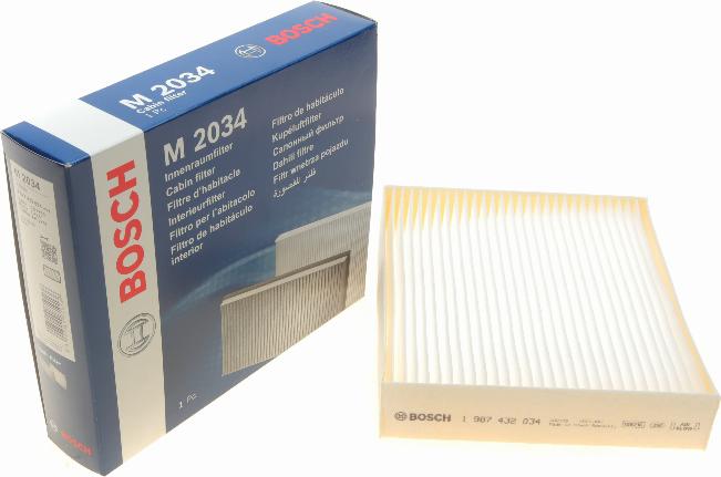 BOSCH 1 987 432 034 - Filtrs, Salona telpas gaiss www.autospares.lv