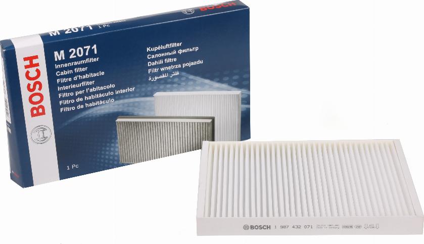 BOSCH 1 987 432 071 - Filter, interior air www.autospares.lv