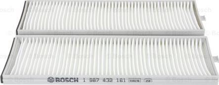 BOSCH 1 987 432 161 - Filtrs, Salona telpas gaiss www.autospares.lv