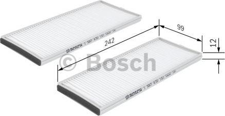 BOSCH 1 987 432 161 - Filtrs, Salona telpas gaiss www.autospares.lv