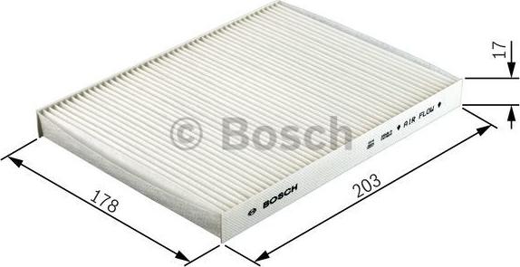 BOSCH 1 987 432 106 - Filtrs, Salona telpas gaiss www.autospares.lv