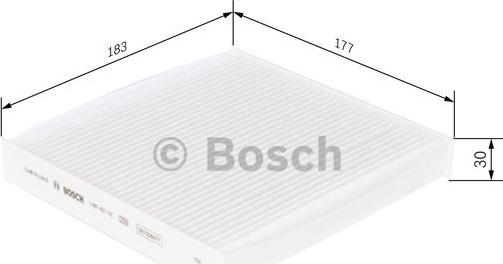 BOSCH 1 987 432 115 - Filtrs, Salona telpas gaiss www.autospares.lv