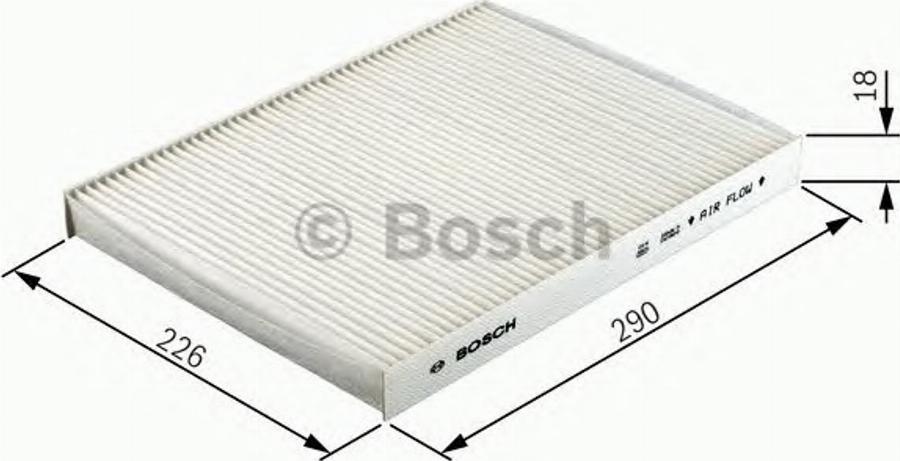 BOSCH 1 987 432 366 - Filtrs, Salona telpas gaiss www.autospares.lv