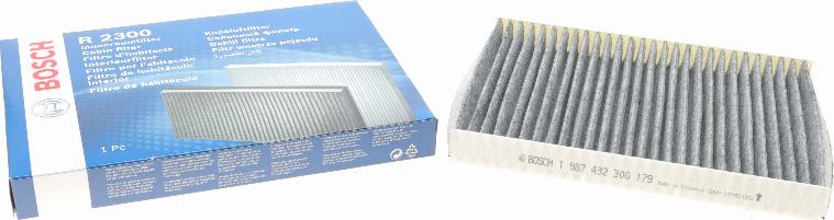 BOSCH 1 987 432 300 - Filter, interior air www.autospares.lv