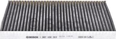 BOSCH 1 987 432 303 - Filter, interior air www.autospares.lv