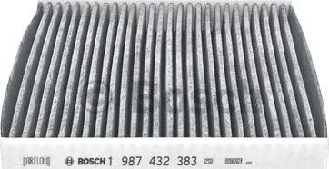 BOSCH 1 987 432 383 - Filtrs, Salona telpas gaiss www.autospares.lv