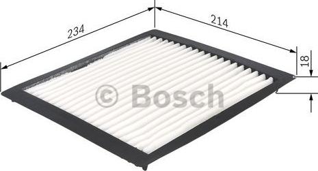 BOSCH 1 987 432 263 - Filtrs, Salona telpas gaiss www.autospares.lv