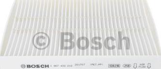 BOSCH 1 987 432 216 - Filtrs, Salona telpas gaiss www.autospares.lv