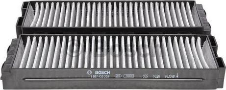 BOSCH 1 987 432 239 - Filtrs, Salona telpas gaiss autospares.lv