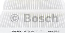 BOSCH 1 987 432 220 - Filtrs, Salona telpas gaiss autospares.lv