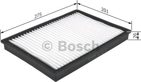 BOSCH 1 987 432 222 - Filtrs, Salona telpas gaiss www.autospares.lv