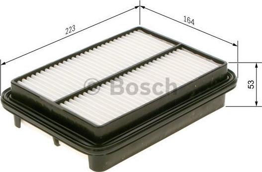 BOSCH 1 987 429 123 - Gaisa filtrs www.autospares.lv